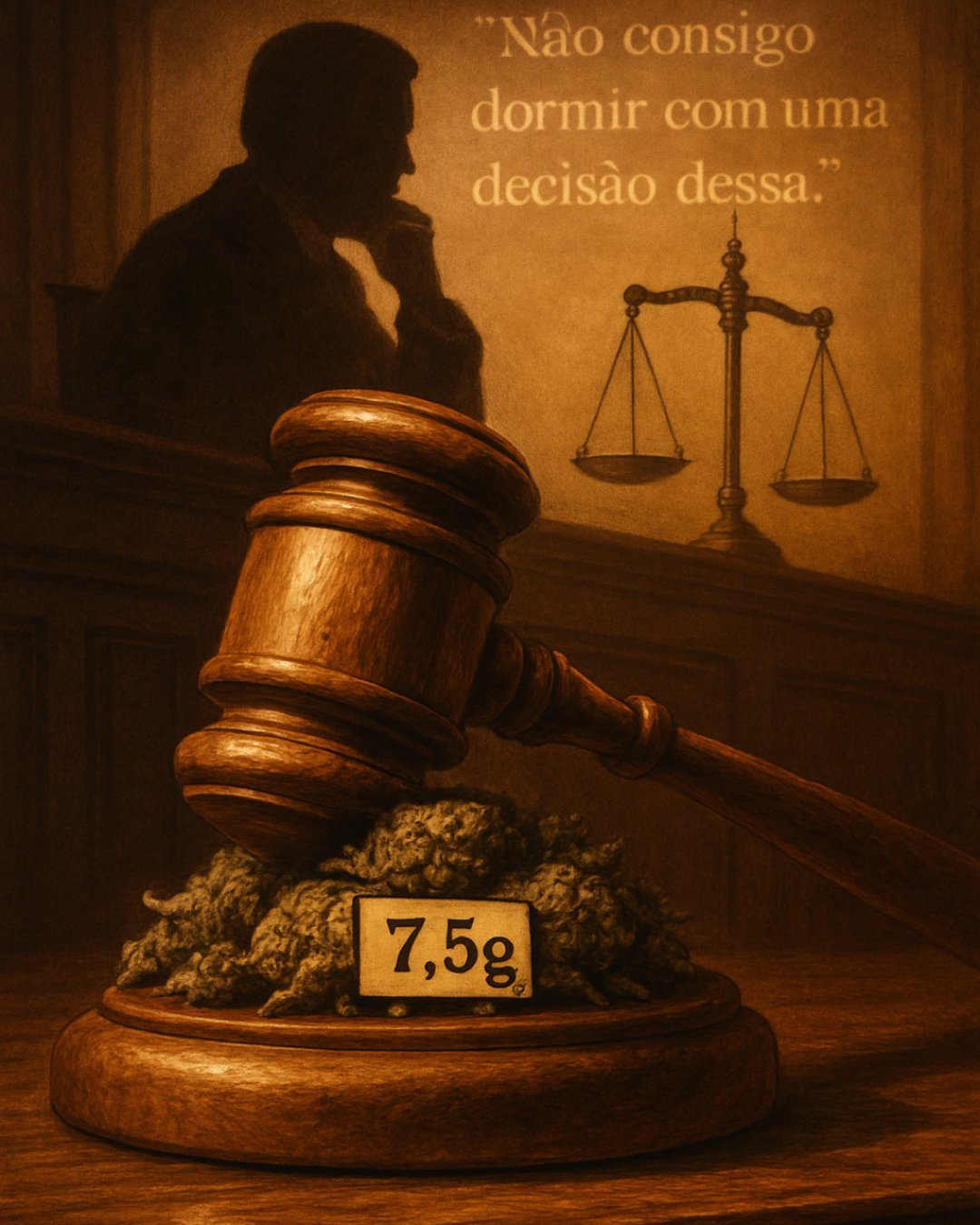 Homem preso HÁ 2 ANOS por apenas 7 gramas de maconha pode finalmente ser libertado.
